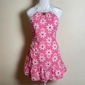 Pink Floral Dress